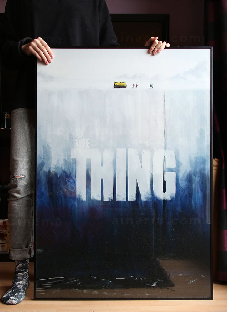 WeLoveCinema - The Thing Tribute Poster